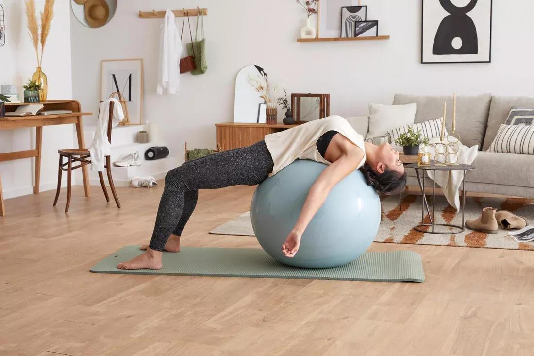 FROZEN GREEN Gym Ball with Pump Included for Quick Inflation/Deflation Size 2/65 cm, No Color, large image number 10