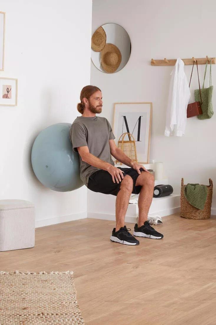 FROZEN GREEN Gym Ball with Pump Included for Quick Inflation/Deflation Size 2/65 cm, No Color, large image number 11