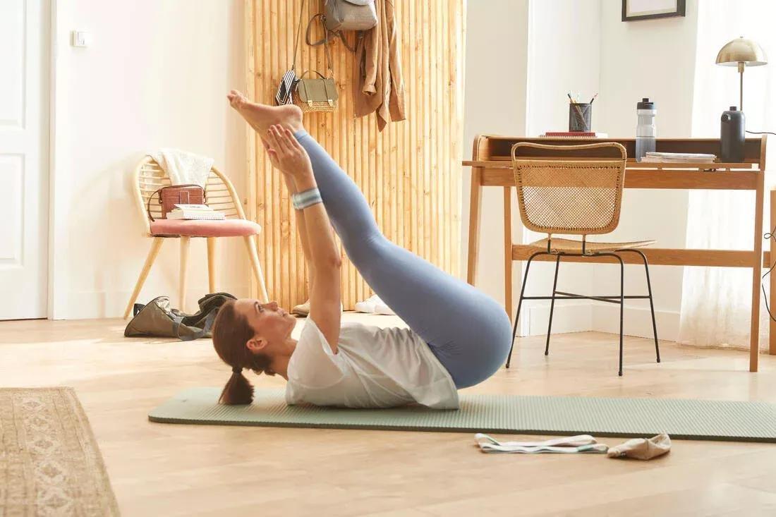 Mini Textile Fitness Bands - Set Of 3 - Resistance 5-6-7 Kg, Brown, No Color, large image number 7