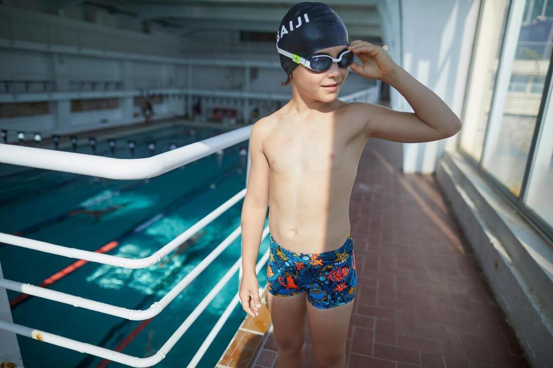 NABAIJI - Kids Boys Swimming Trunks Fitib, Blue