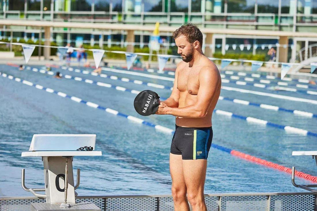 Men Swimming Trunks - Yoko, Black, , large image number 12