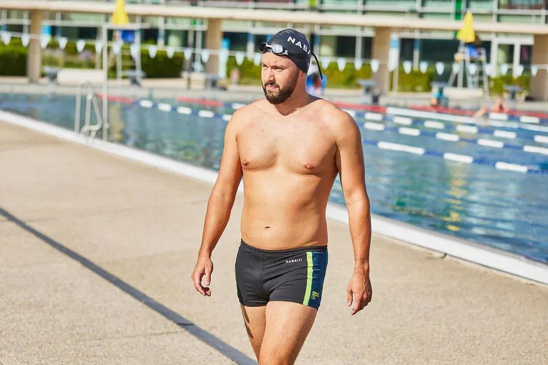 Men Swimming Trunks - Yoko, Black, , large image number 13