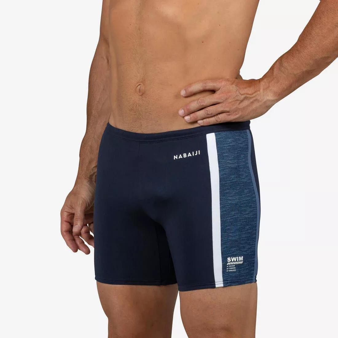 Men Swimming Boxers - Yoko, Navy, , large image number 0