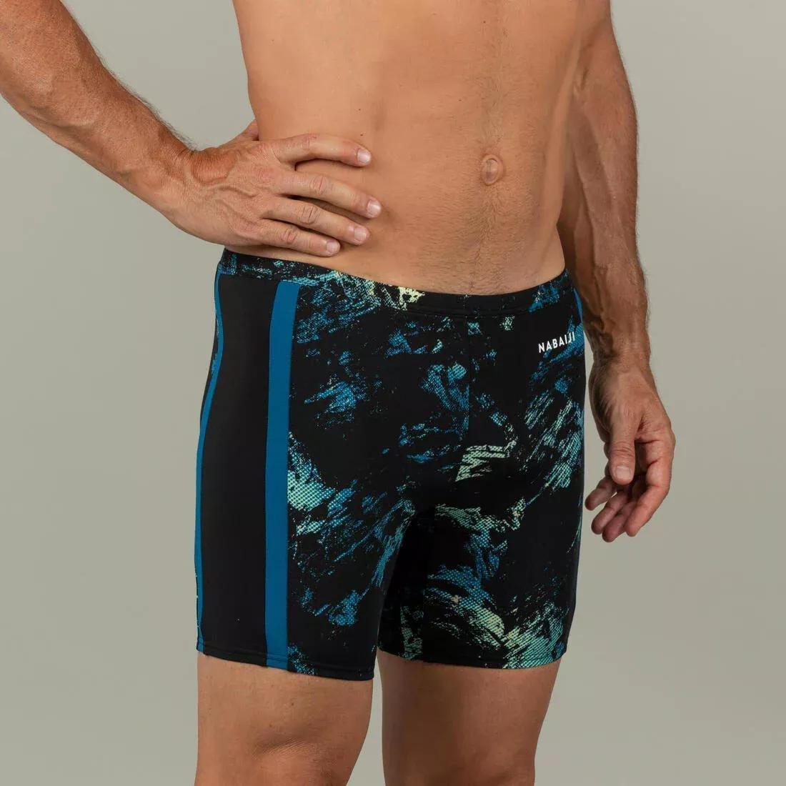 Men Swimming Boxers - Yoko, Navy, No Color, large image number 3
