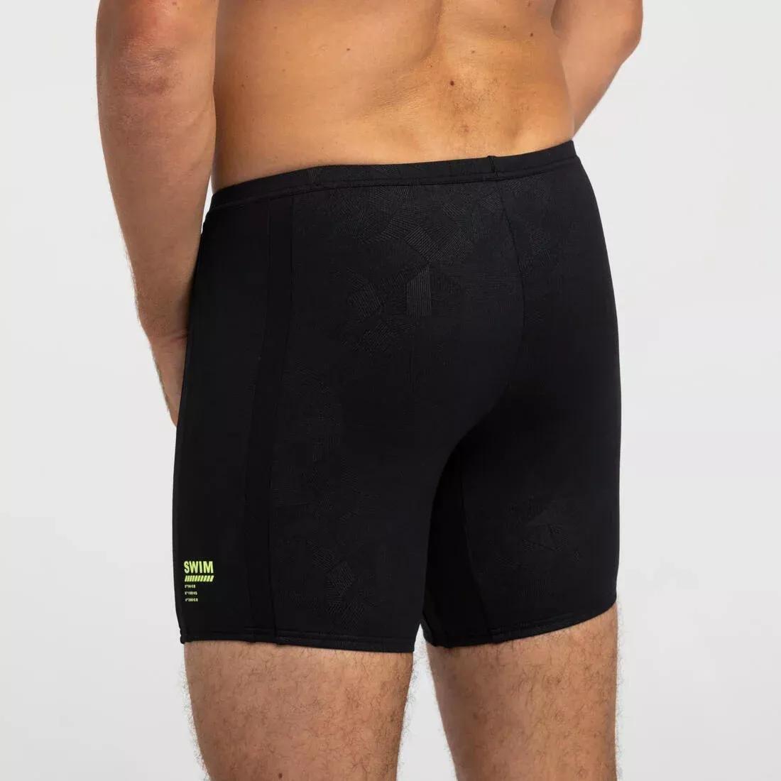 BLACK Men's Swimming Boxers - Yoko, No Color, large image number 2