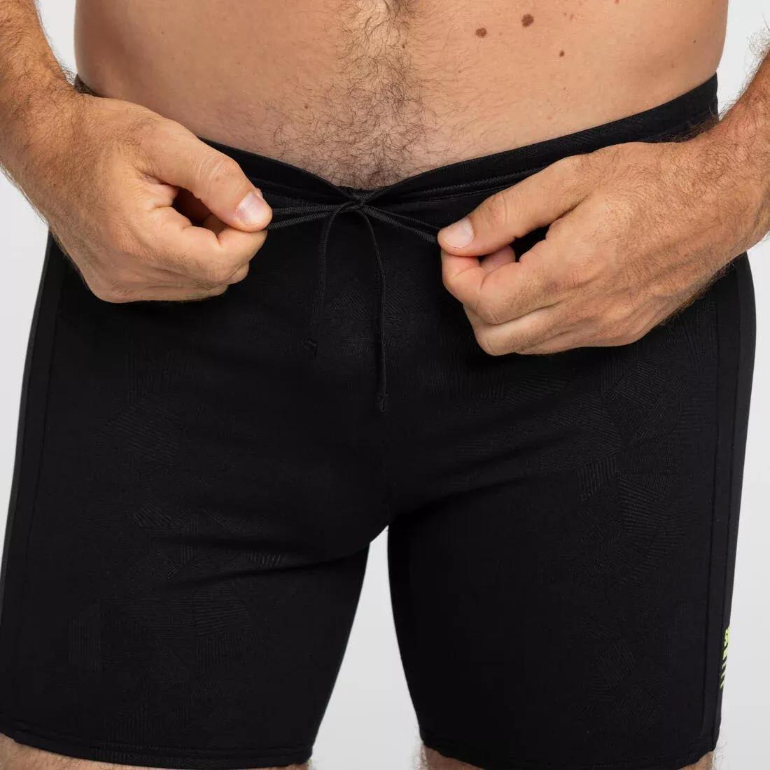 BLACK Men's Swimming Boxers - Yoko, No Color, large image number 3