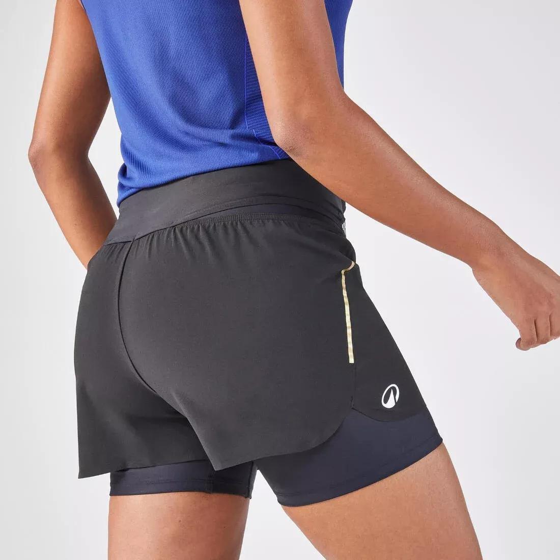 Women Tennis Dry Hip Ball Shorts, Black, No Color, large image number 3