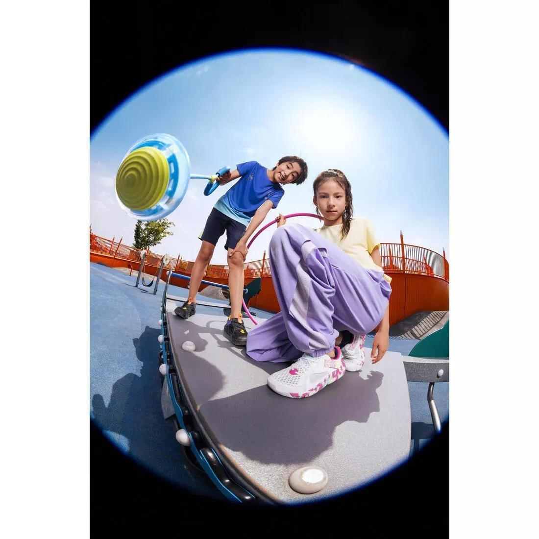 Kids Unisex Breathable Multisport Shoes Playful Summer, White, No Color, large image number 1