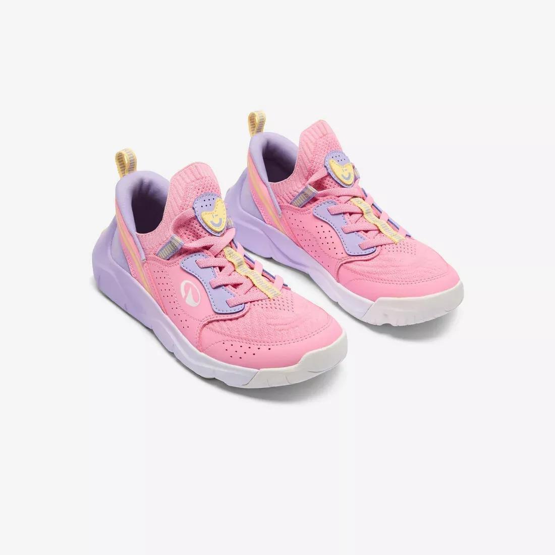 Kids Unisex Multisports Easy-On Trainers - Playful Easy, Blue, No Color, large image number 4