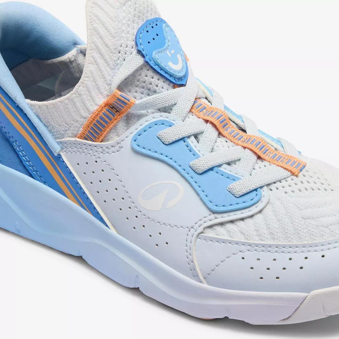 Kids Unisex Multisports Easy-On Trainers - Playful Easy, Blue, No Color, large image number 6