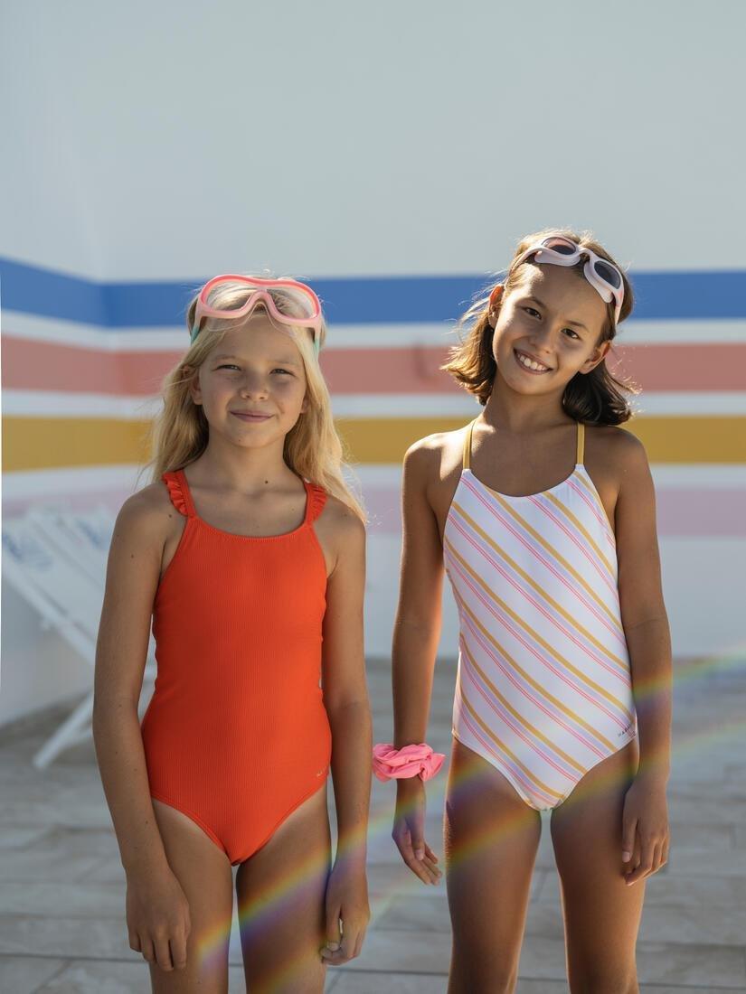 BRIGHT TOMATO Girl's Lila Cobe 1-piece swimsuit, , large image number 7