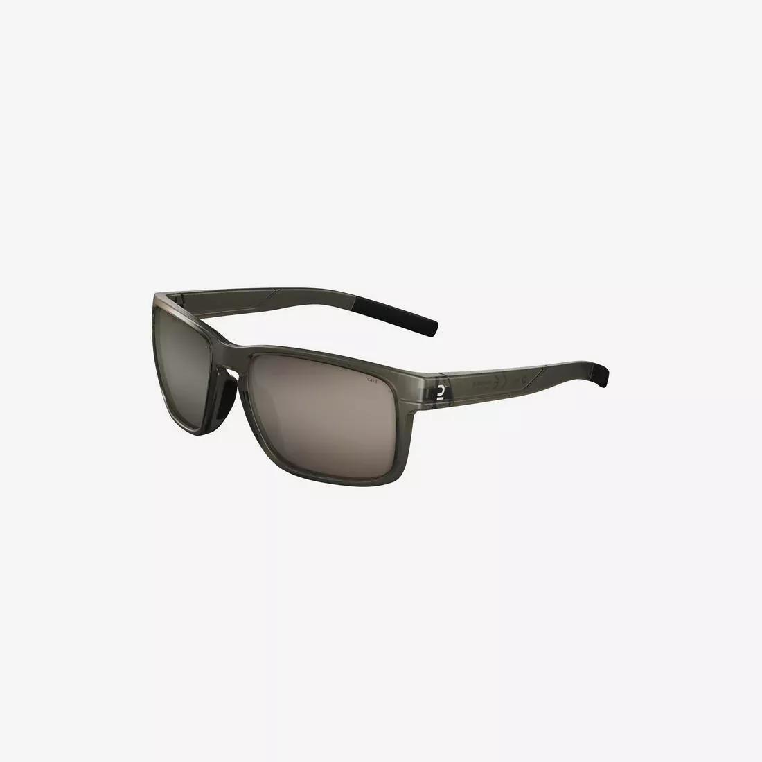 QUECHUA - Adults Category 3 Sunglasses, Black