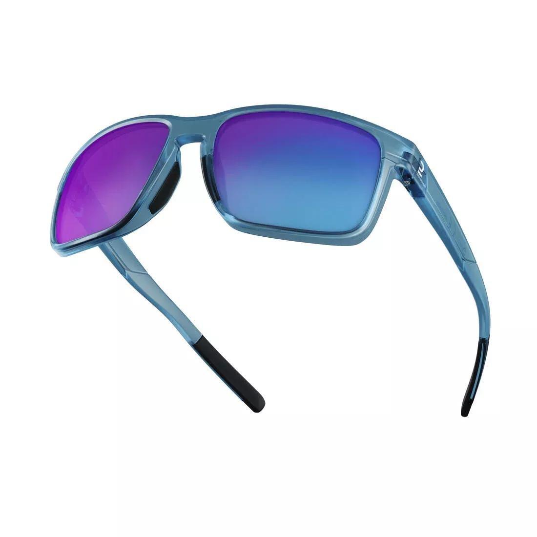 QUECHUA - Adults Category 3 Sunglasses, Blue