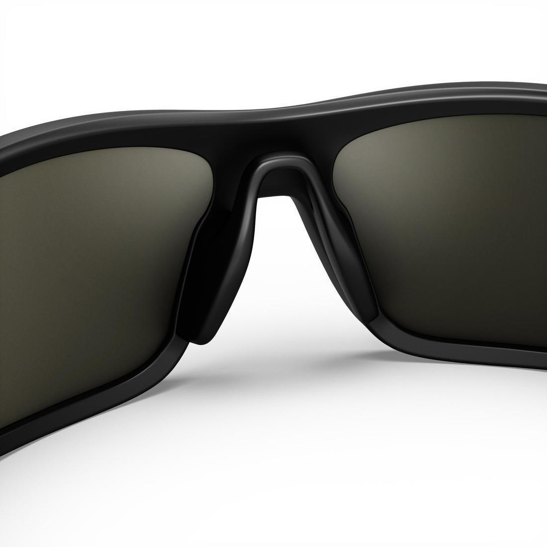 Adult Hiking Sunglasses - Mh580 Category 4, Black, No Color, large image number 9