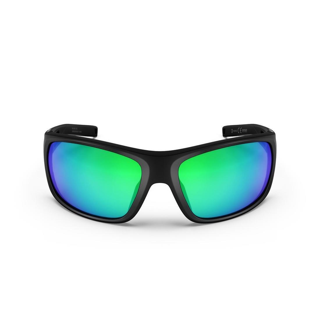 Adult Hiking Sunglasses - Mh580 Category 4, Black, No Color, large image number 10