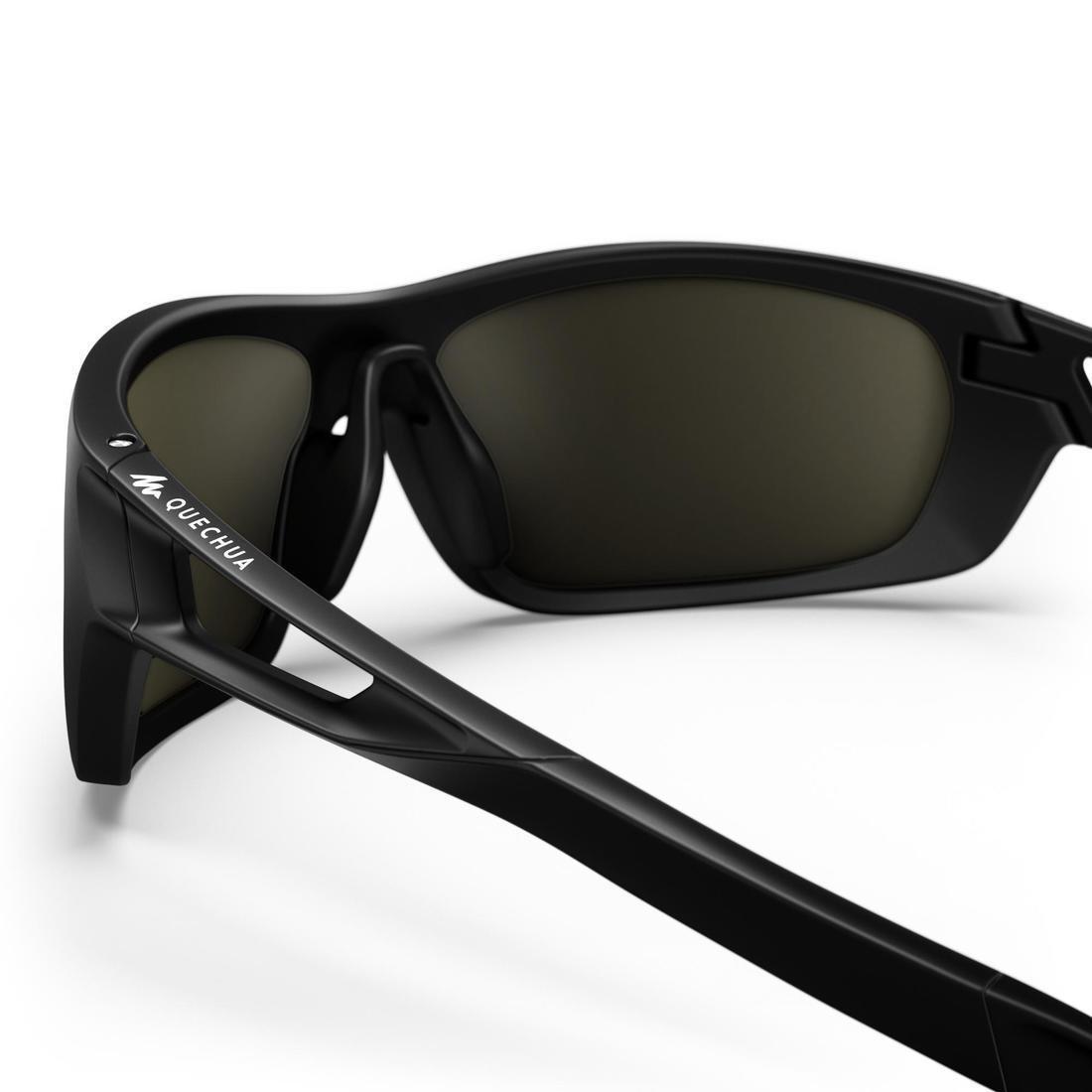 Adult Hiking Sunglasses - Mh580 Category 4, Black, No Color, large image number 14