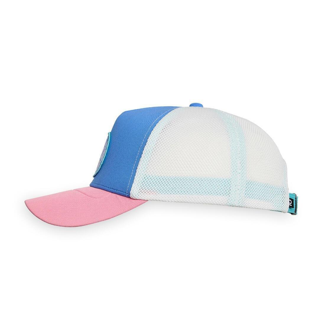 Kids Unisex Surfing Trucker Cap, Blue, No Color, large image number 12