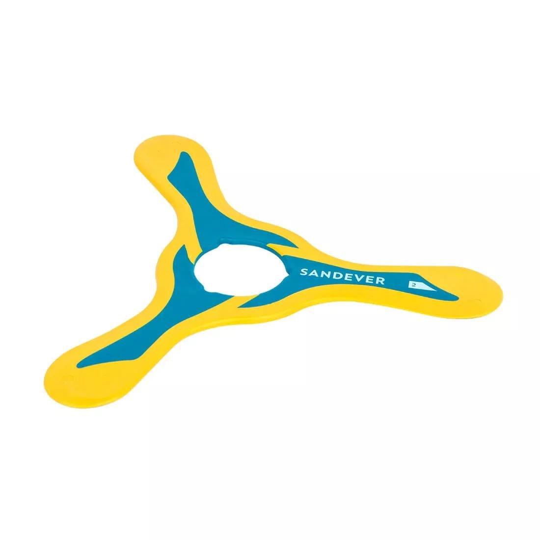 PURPLE Right-Handed Boomerang with a Good Return and Soft Edge, No Color, large image number 3
