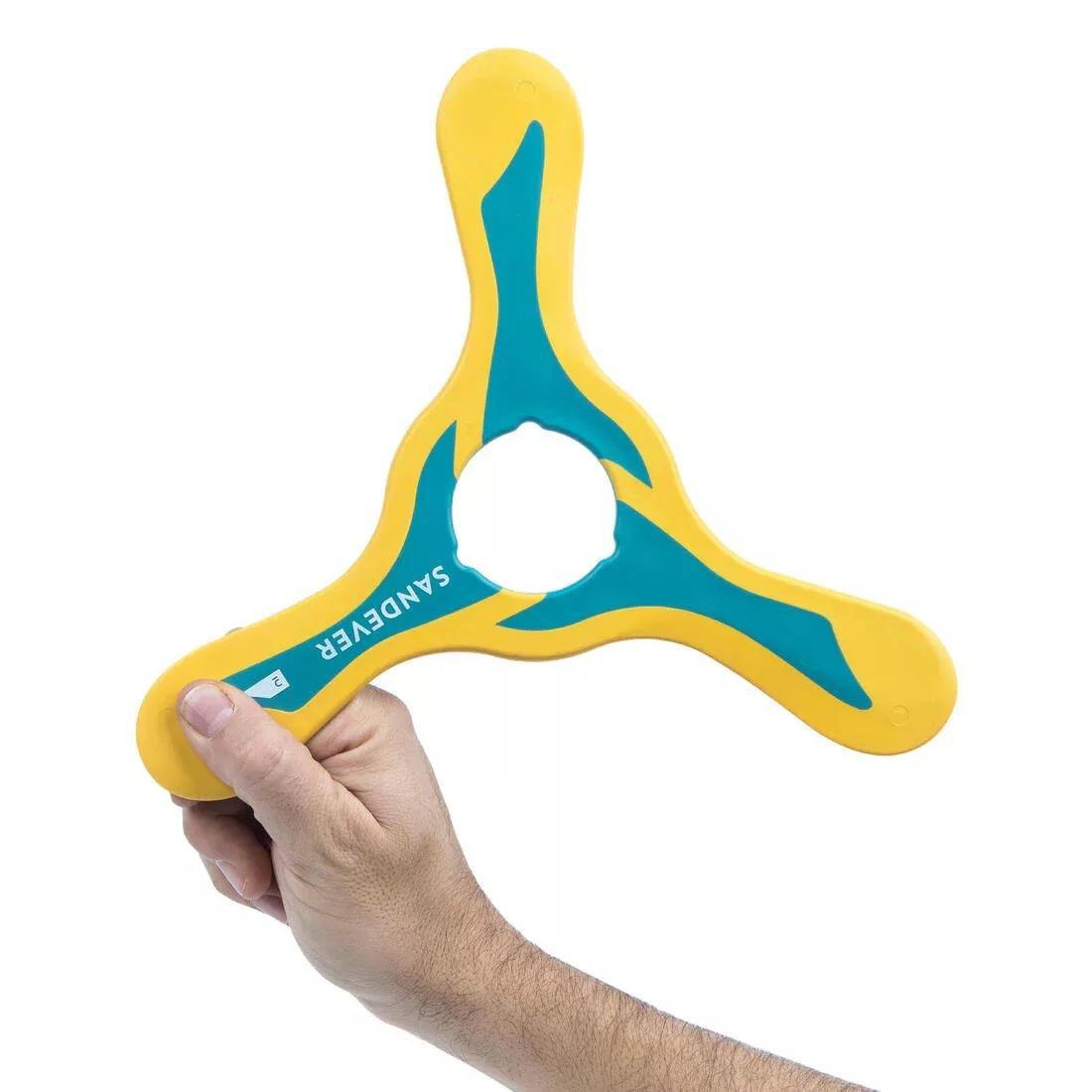 PURPLE Right-Handed Boomerang with a Good Return and Soft Edge, No Color, large image number 11