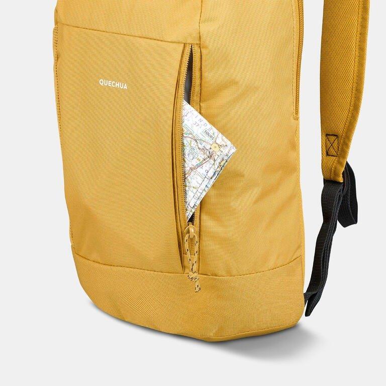 Unisex Hiking 10L Backpack - Arpenaz NH100, Yellow, No Color, large image number 4