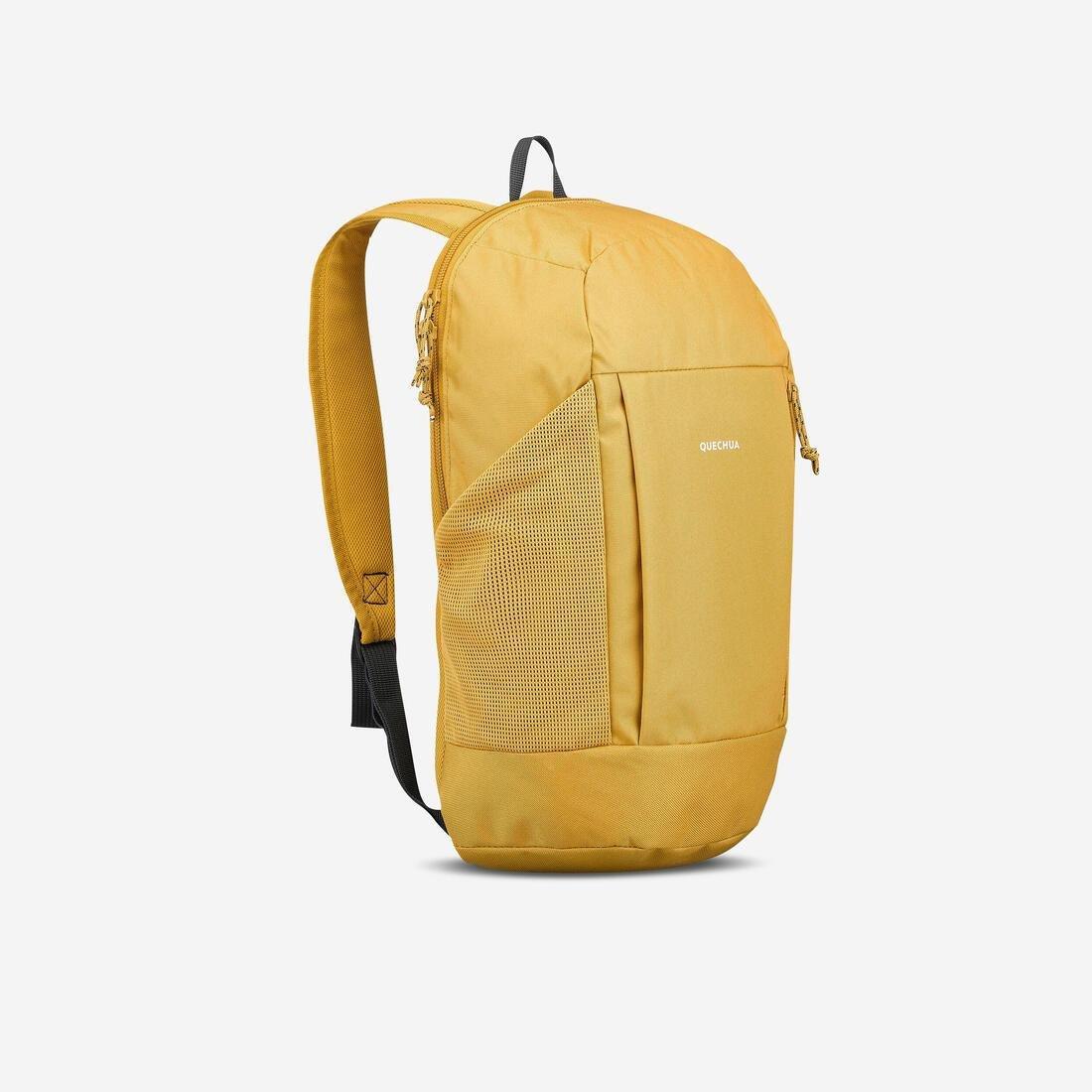Unisex Hiking 10L Backpack - Arpenaz NH100, Yellow, No Color, large image number 7
