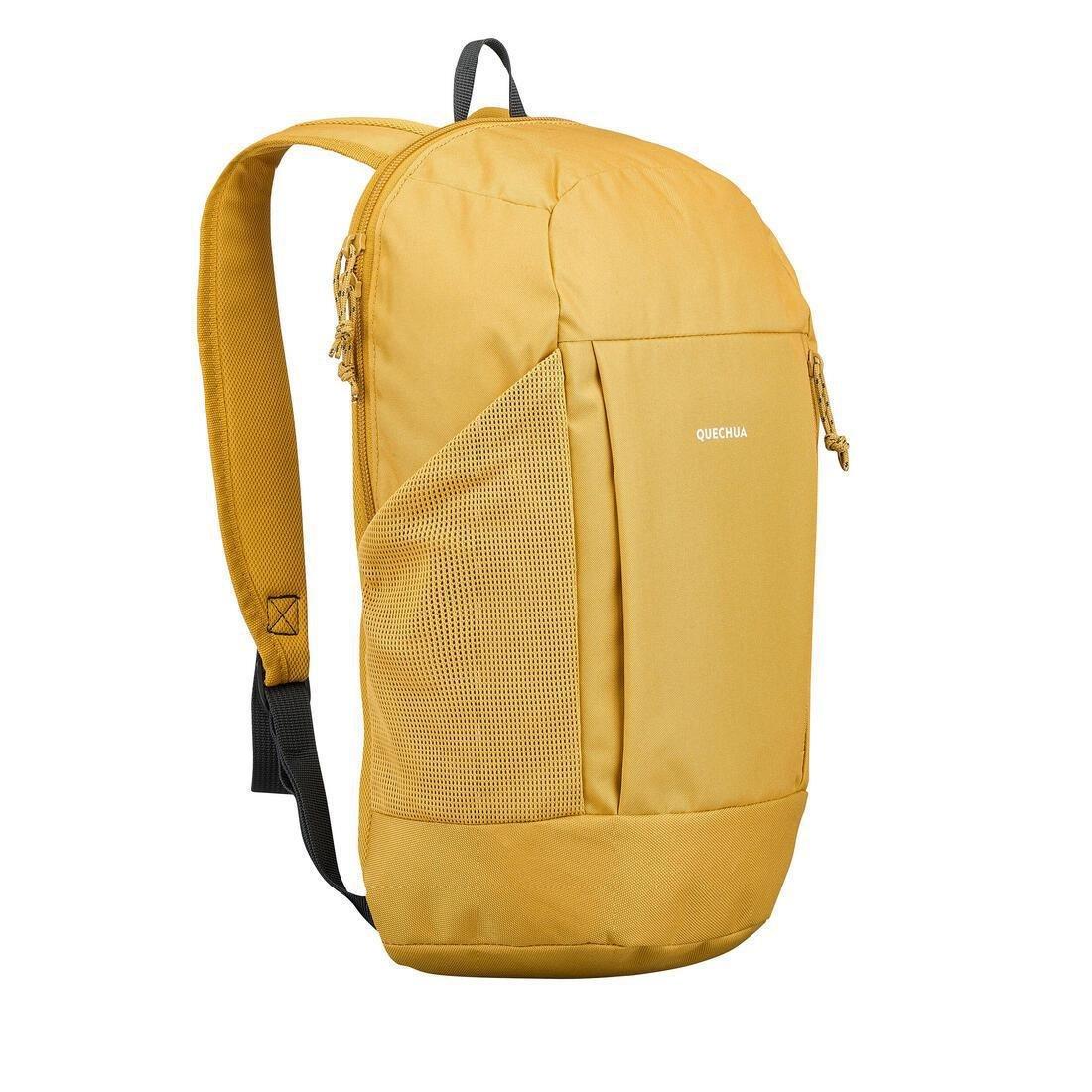 Unisex Hiking 10L Backpack - Arpenaz NH100, Yellow, No Color, large image number 10