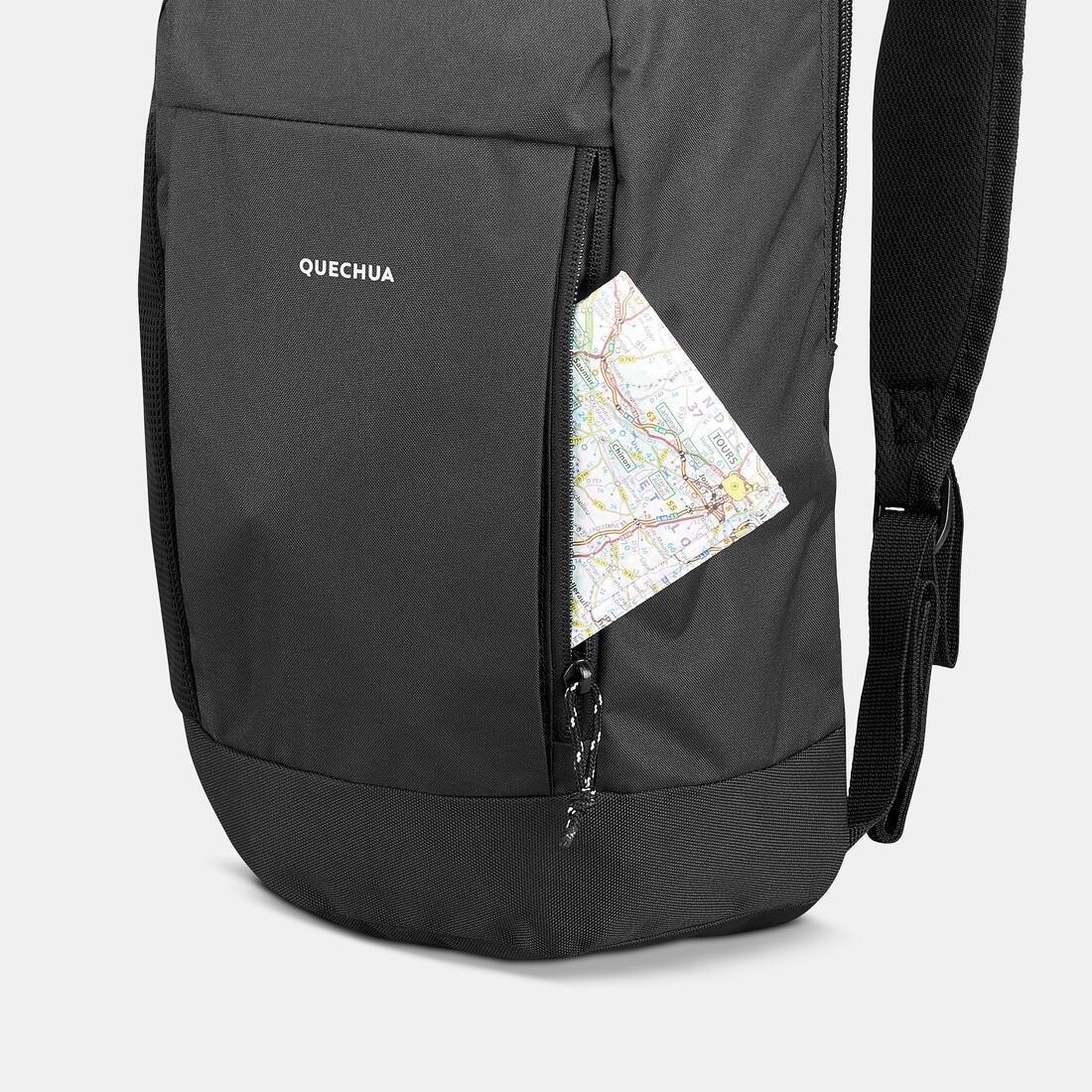 Unisex Hiking 10L Backpack - Arpenaz NH100, Yellow, No Color, large image number 14