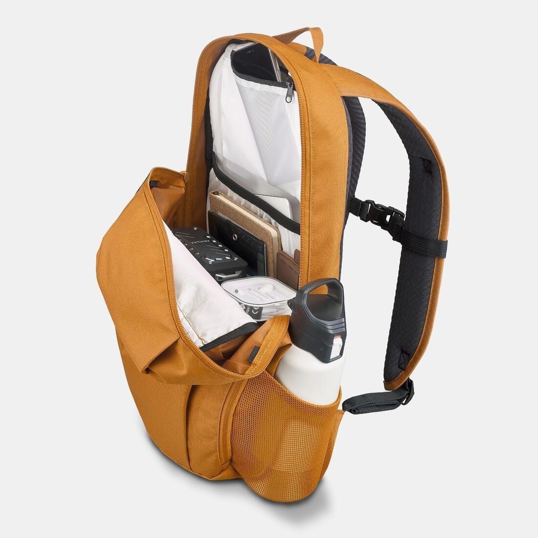 20L Country Walking Rucksack, Ochre, No Color, large image number 8