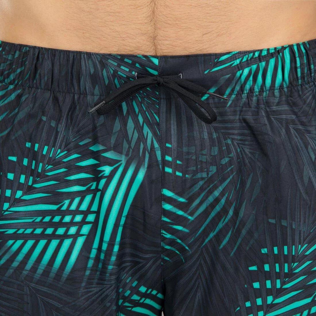 Men Surfing Boardshorts - 100 15Inch Popstripe, Black, , large image number 7