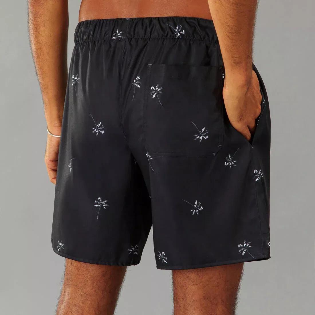 Men Surfing Boardshorts - 100 15Inch Popstripe, Black, , large image number 11