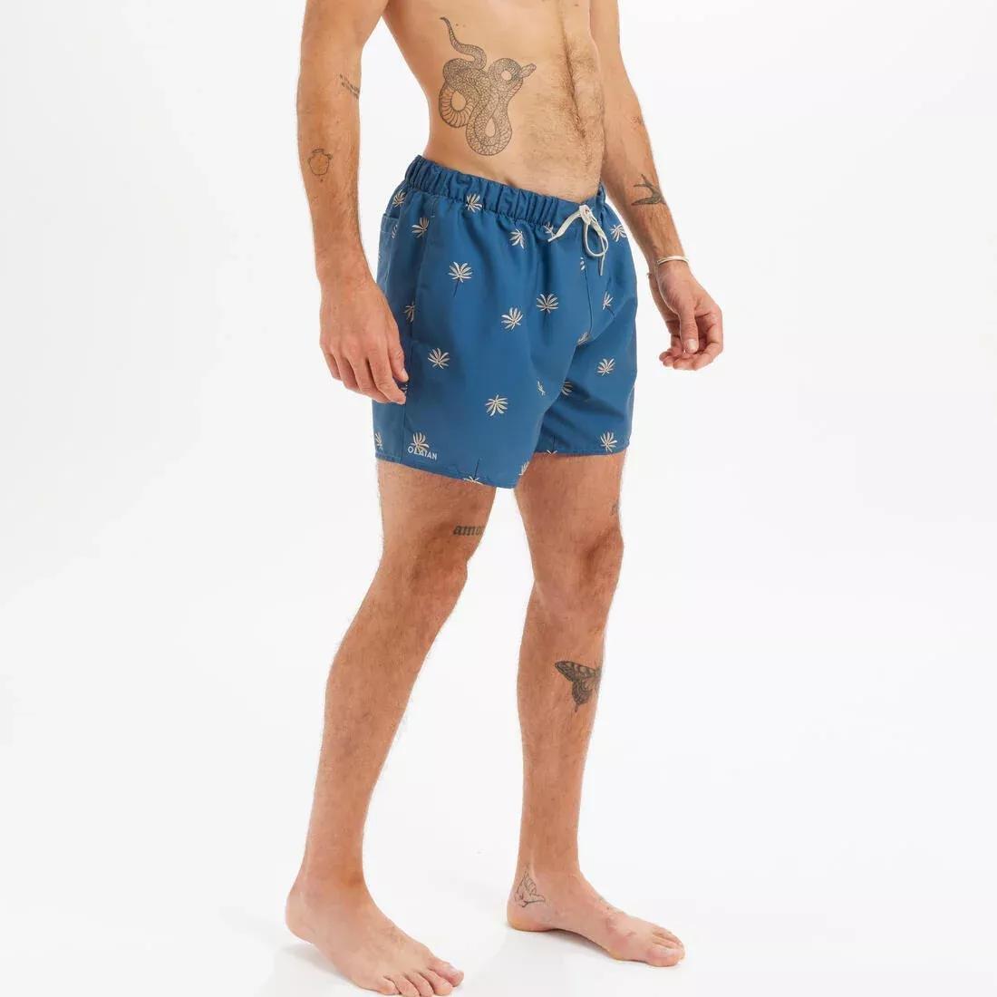 BLACK Surfing Boardshorts 100 15 POPSTRIPE, , large image number 3