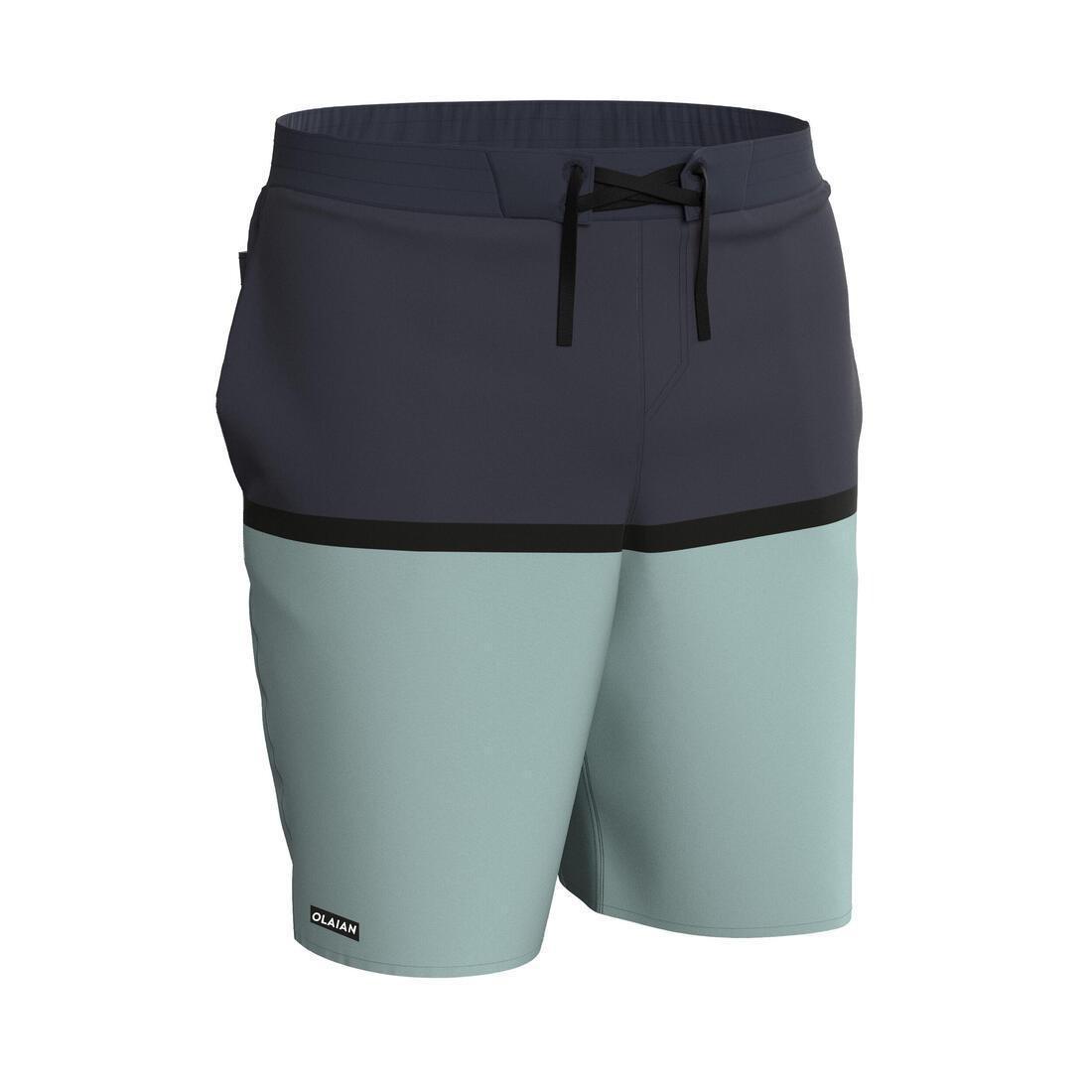 Men Boardshort - Surf 100 Long, Green, , large image number 1