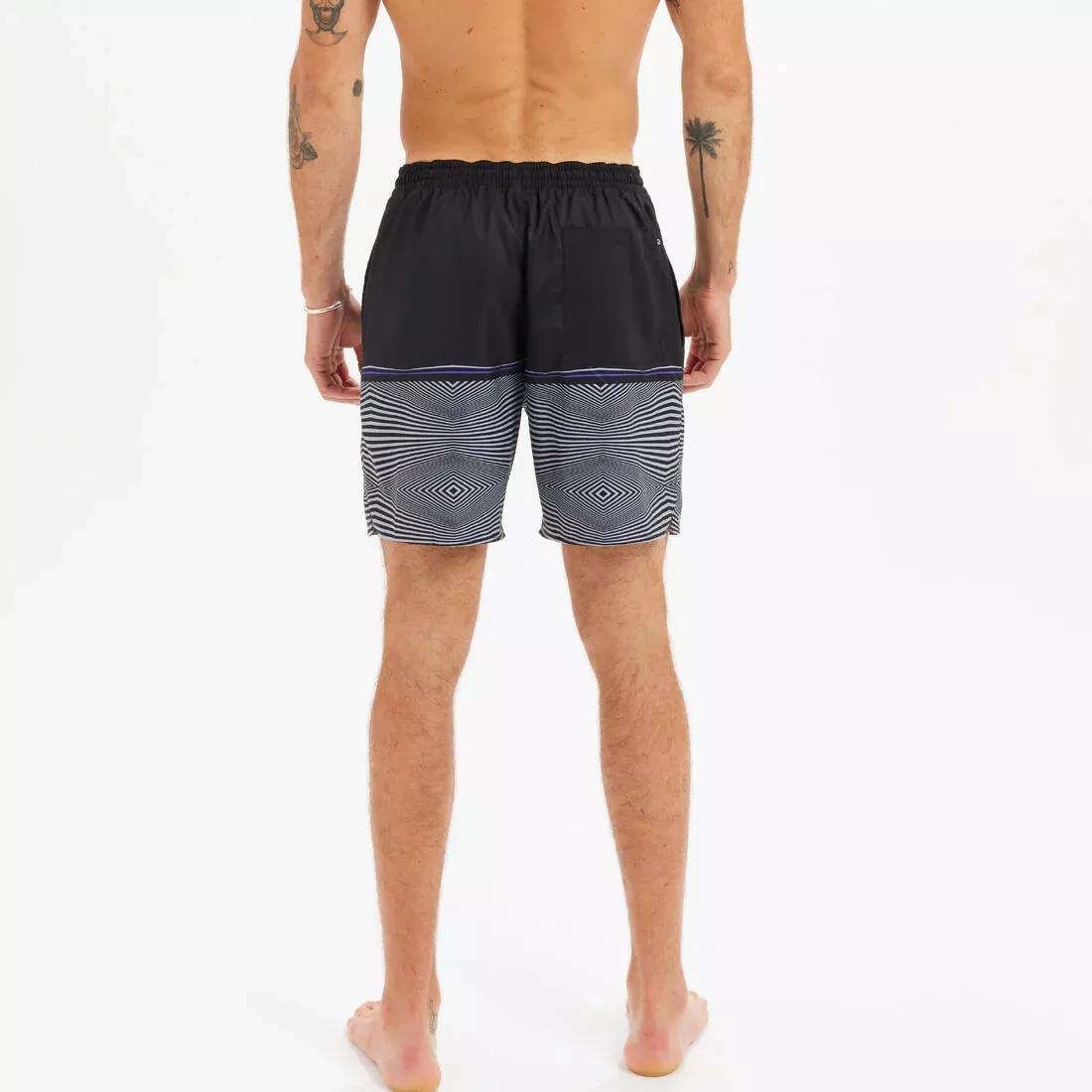 Men Boardshort - Surf 100 Long, Blue, , large image number 6