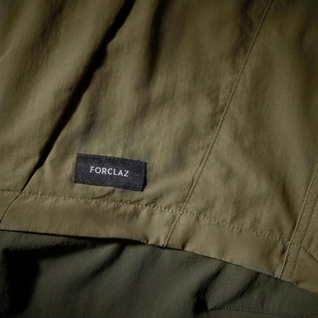 Men's Modular 2-in-1 Trekking Trousers - MT500, Green, No Color, large image number 2