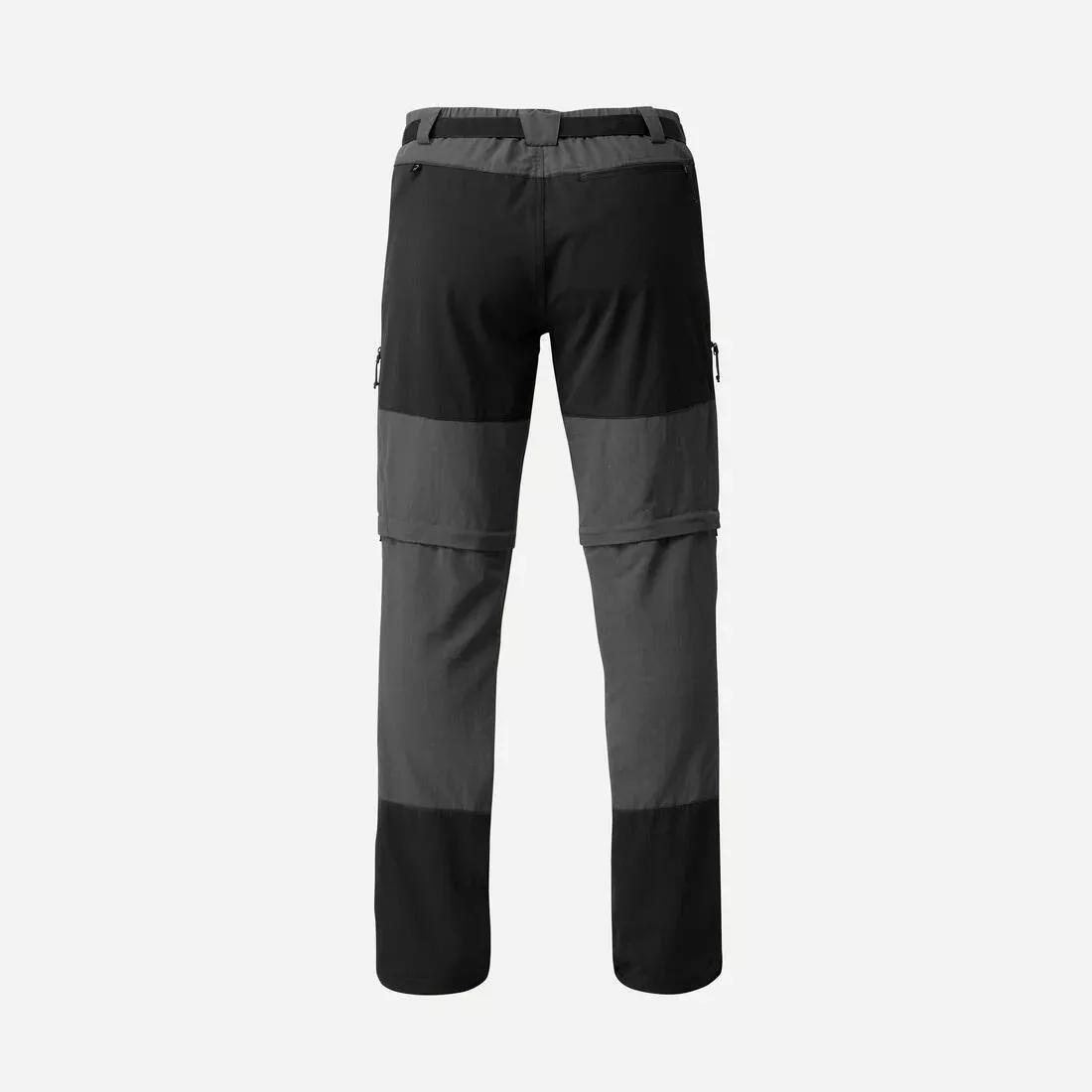 Men's Modular 2-in-1 Trekking Trousers - MT500, Green, No Color, large image number 6