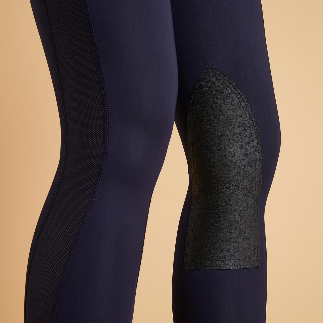 TURQUIN BLUE Women's Light Horse Riding Leggings 100, , large image number 7
