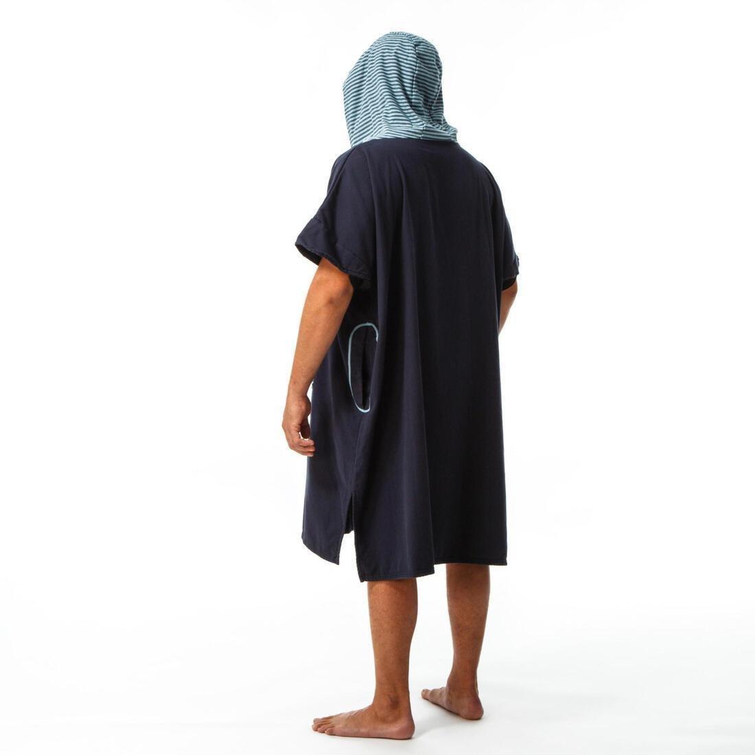 Unisex Printed Surf Poncho - 500, Peach, No Color, large image number 13