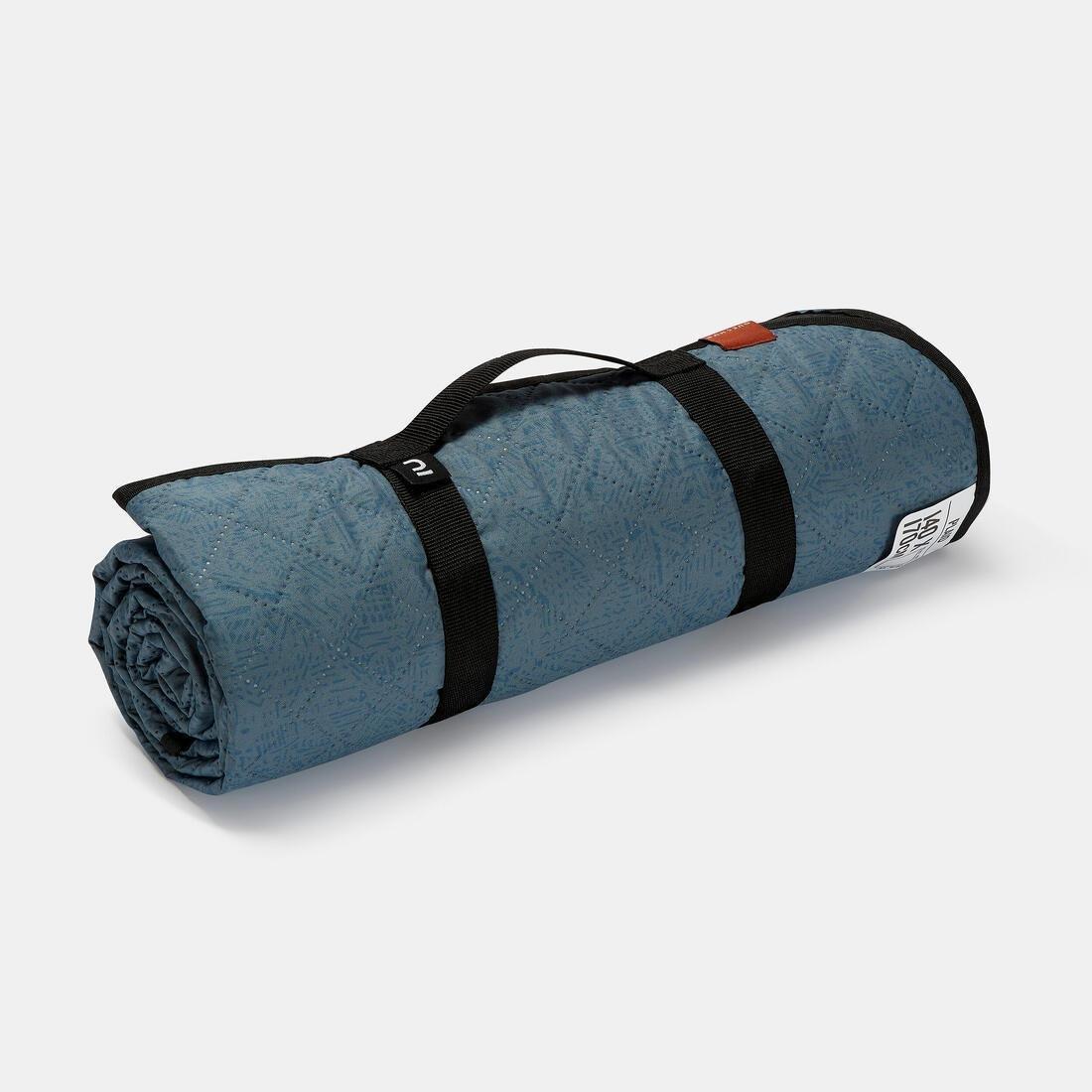 Comfort Blanket For Picnics And Camping - 170 X 140 Cm, Foggy Blue, No Color, large image number 3