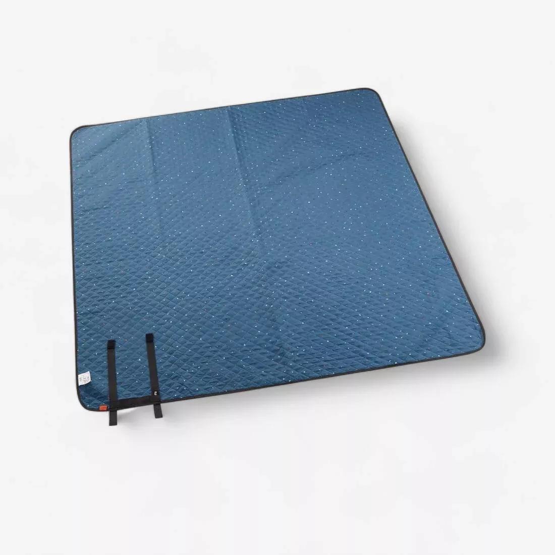 Comfort Blanket For Picnics And Camping - 170 X 140 Cm, Blue, No Color, large image number 0