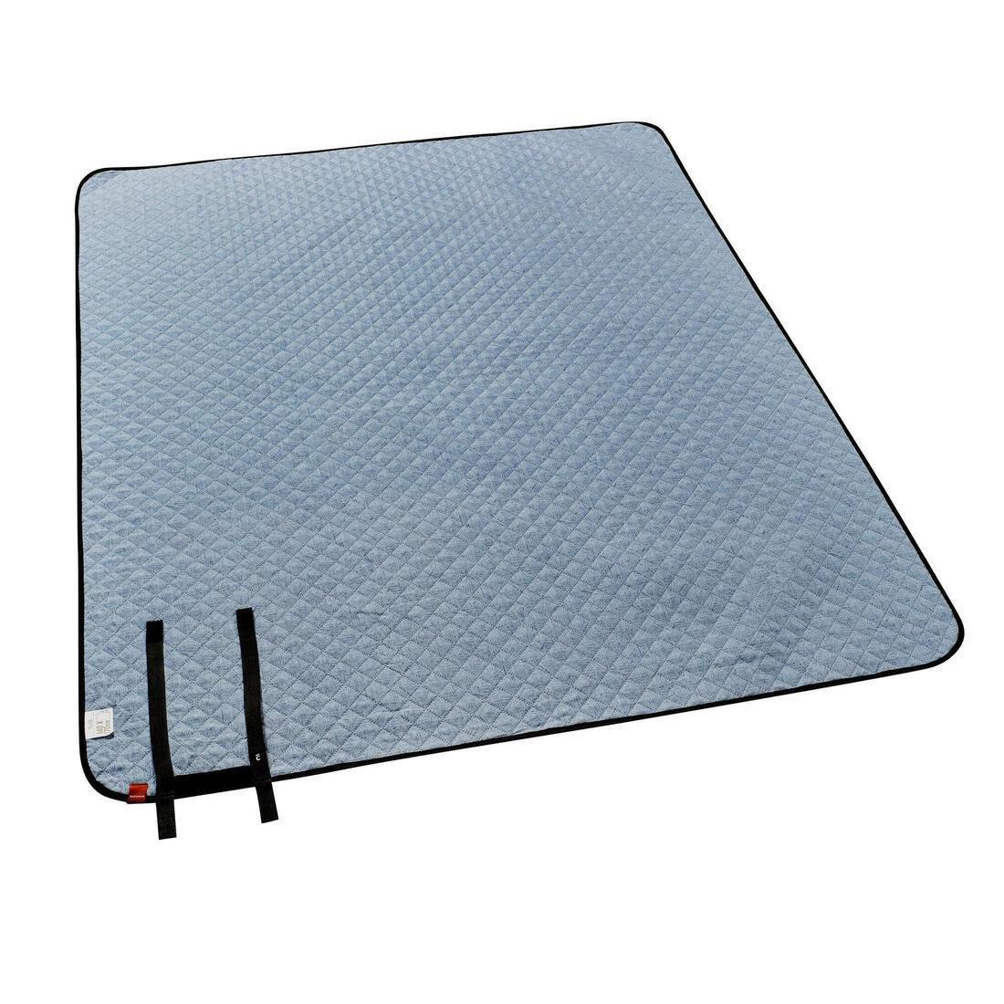 Comfort Blanket For Picnics And Camping - 170 X 140 Cm, Blue, No Color, large image number 3