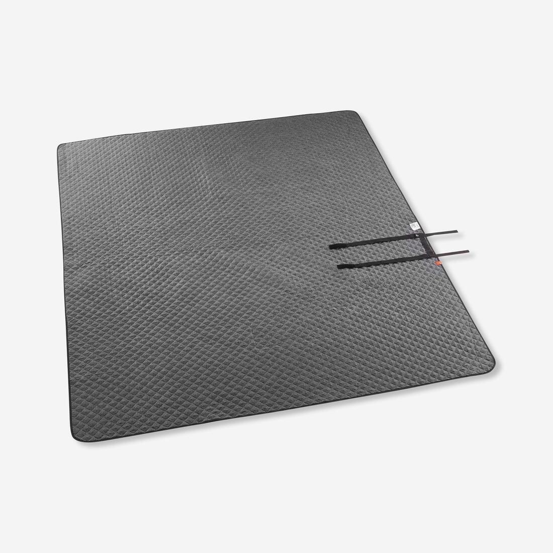 Xl Comfort Blanket For Picnicking And Camping - 210 Cm X 170 Cm, Grey, No Color, large image number 0