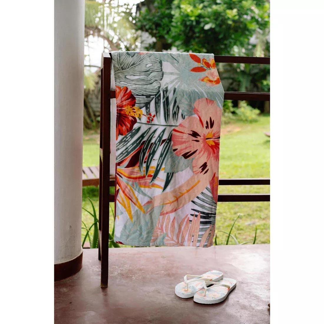 Women Flip-Flops - TO100S Print, White, No Color, large image number 8