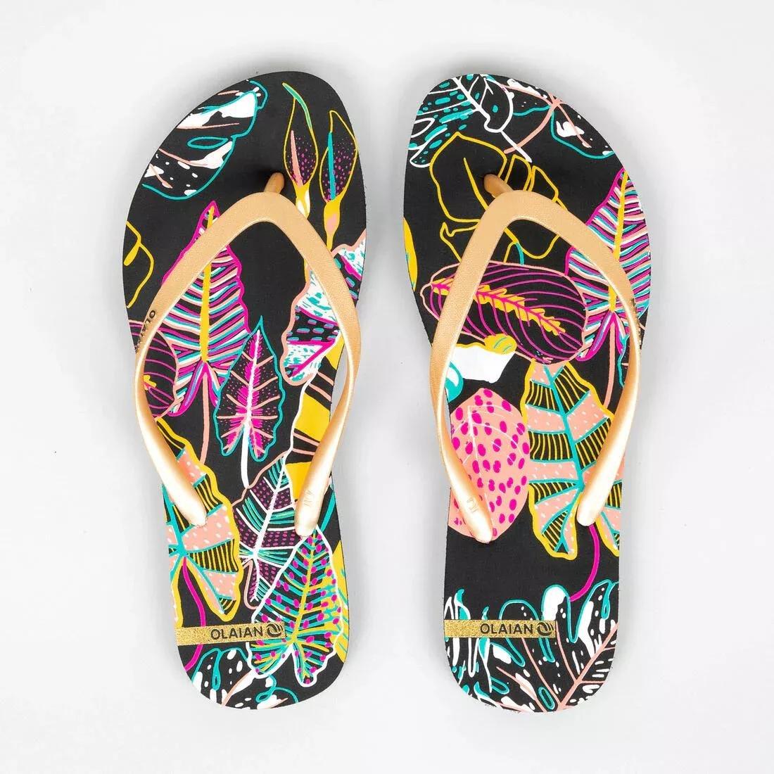Women Flip-Flops - TO100S Print, White, No Color, large image number 10