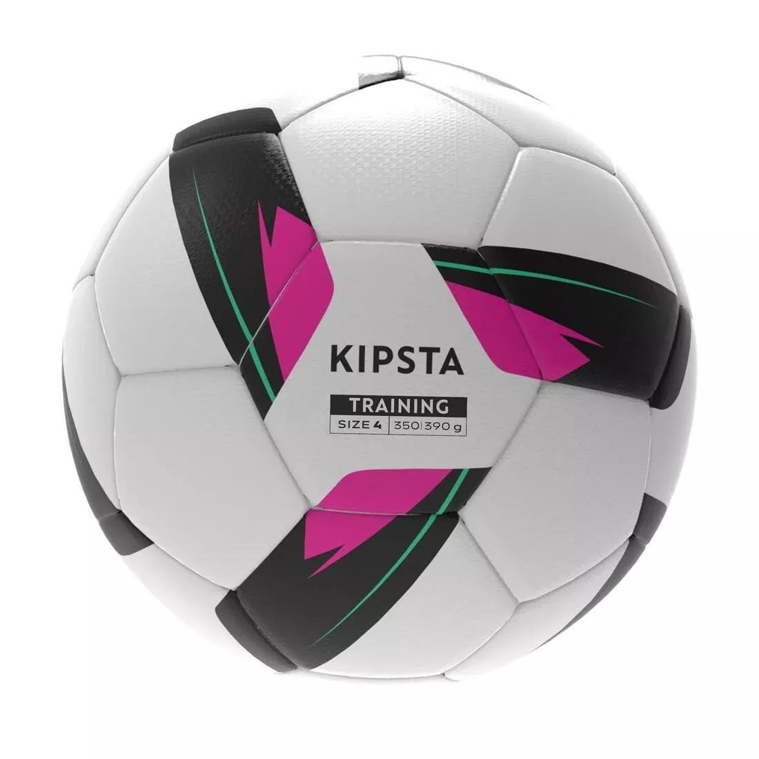 Size 3 Machine-Stitched Football Training Ball, No Color, medium