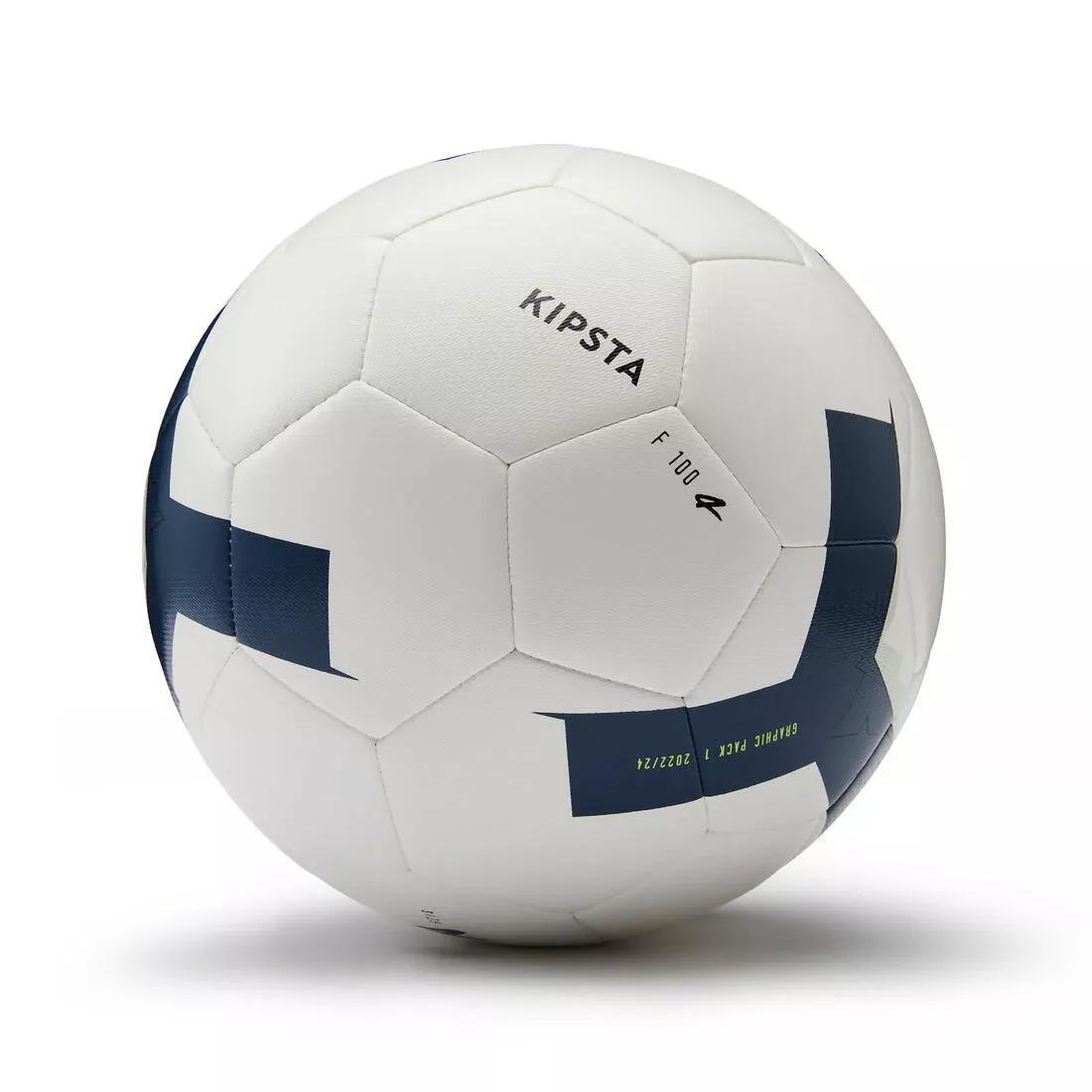 Size 3 Machine-Stitched Football Training Ball, No Color, large image number 12