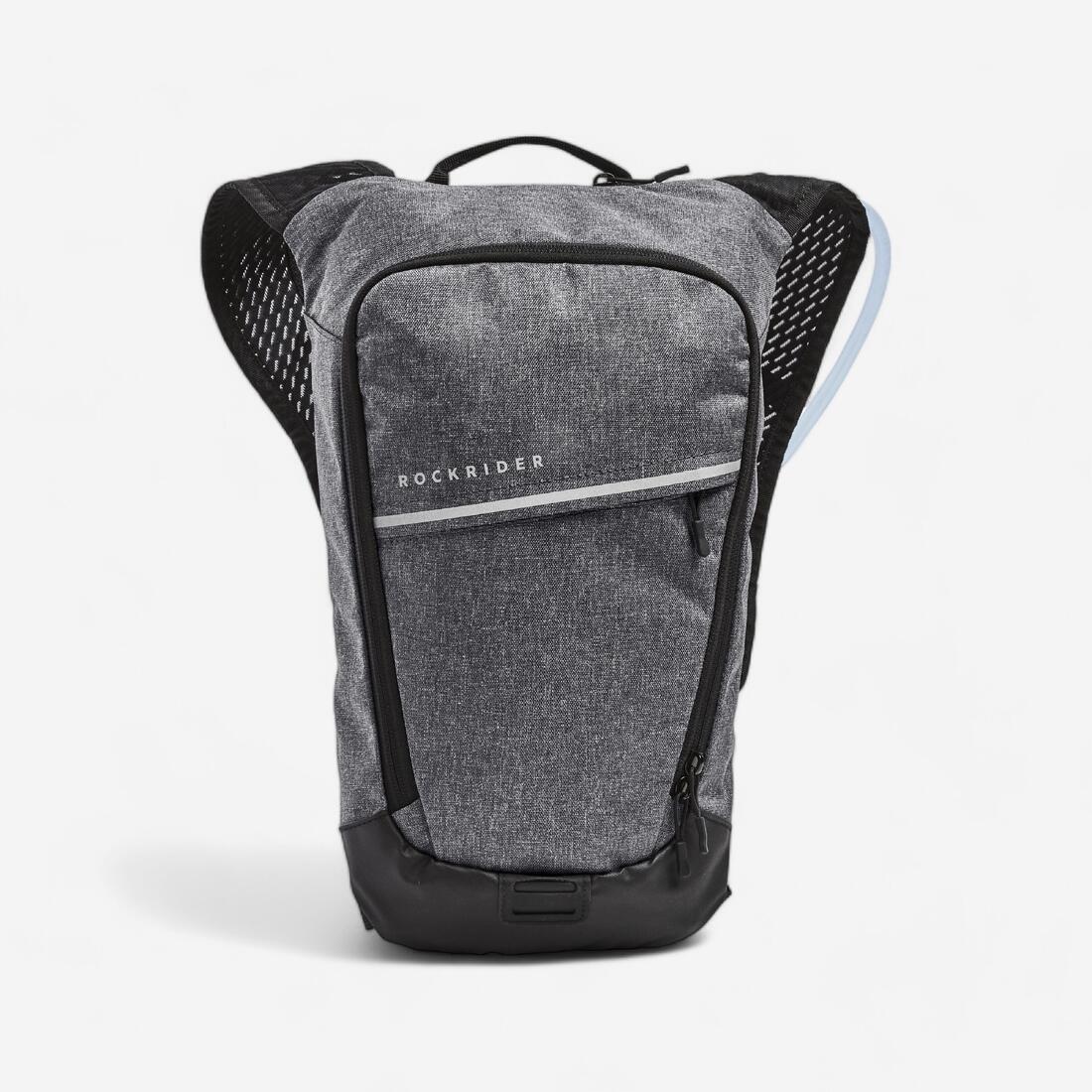Hydration Backpack 4 L/1L Water, Grey, No Color, medium