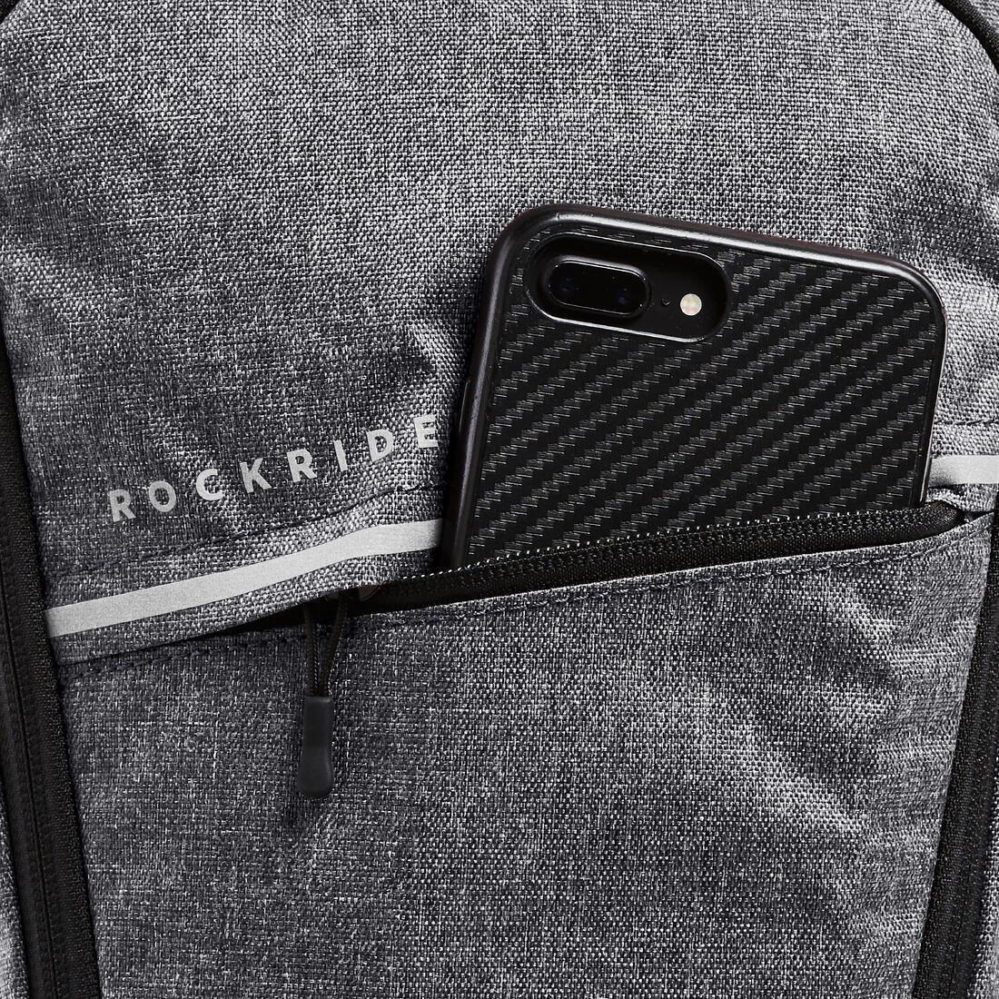 Hydration Backpack 4 L/1L Water, Grey, No Color, large image number 8