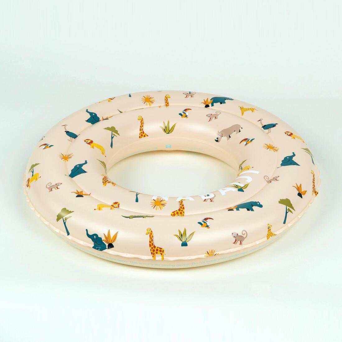 Kids Swimming Inflatable 51 Cm Pool Ring, Off White, No Color, medium