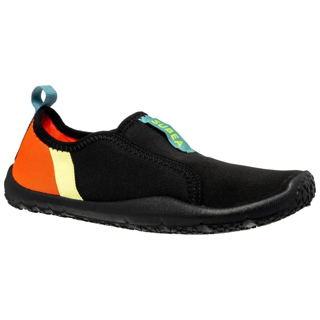 Elasticated Aquashoes For Kids - Aquashoes 120 Beach Party, Black, , large image number 3