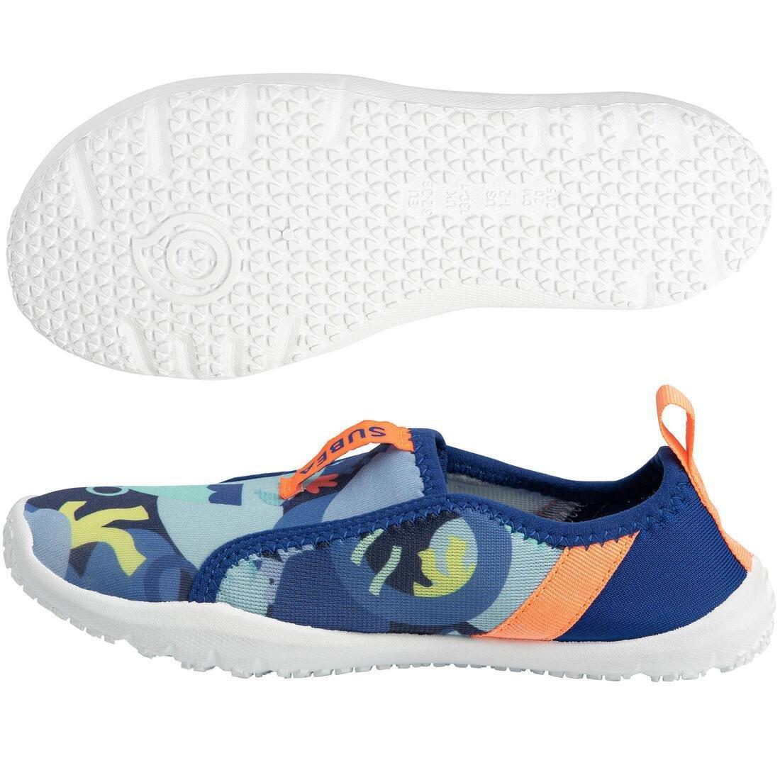 Elasticated Aquashoes For Kids - Aquashoes 120 Beach Party, Black, , large image number 4